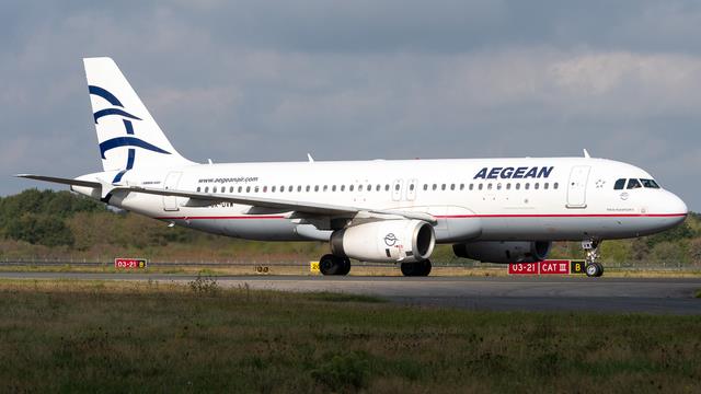 SX-DVM:Airbus A320-200:Aegean Airlines